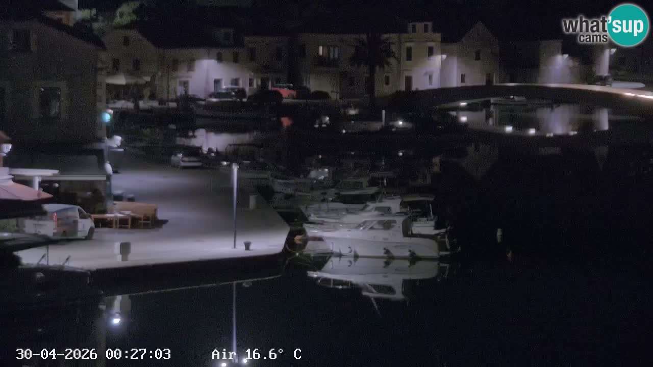 Livecam Vrboska marina | Hvar island | Dalmatia