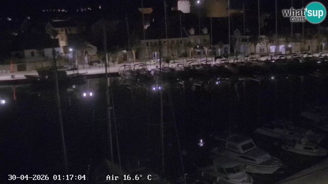 Livecam Hvar Vrboska marina | Île de Hvar | Dalmatia