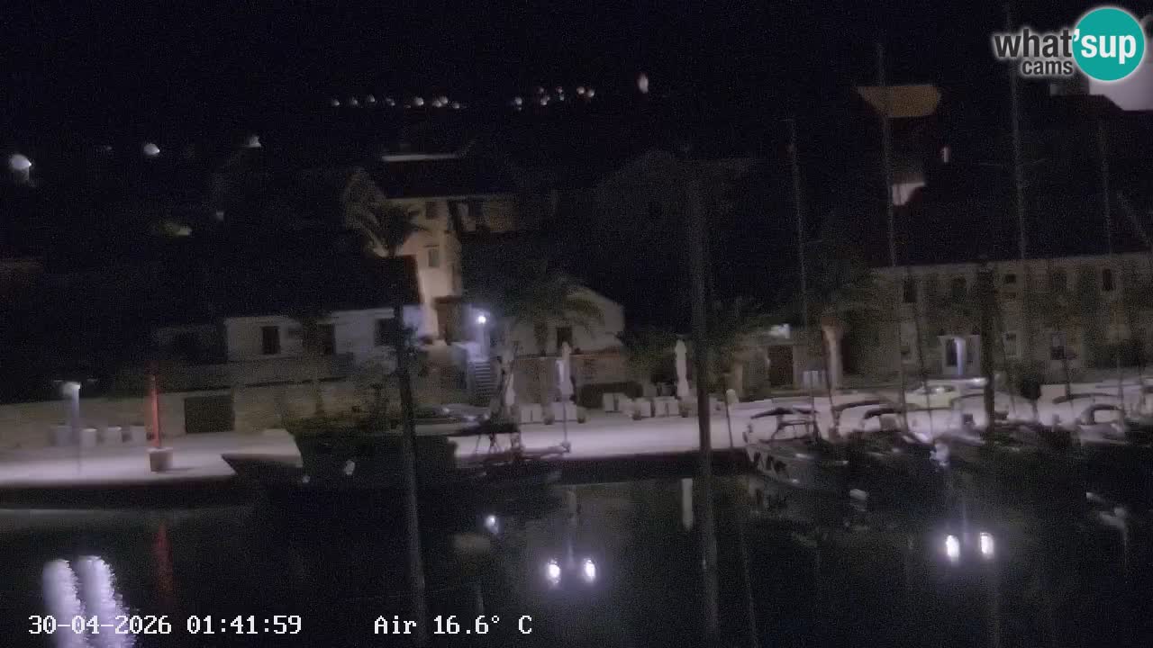 Webcam Hvar Vrboska marina | Dalmazia