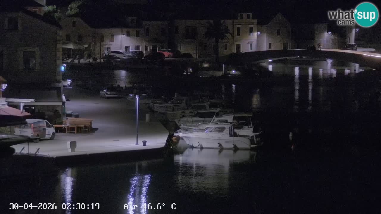 Livecam Vrboska marina | Hvar island | Dalmatia