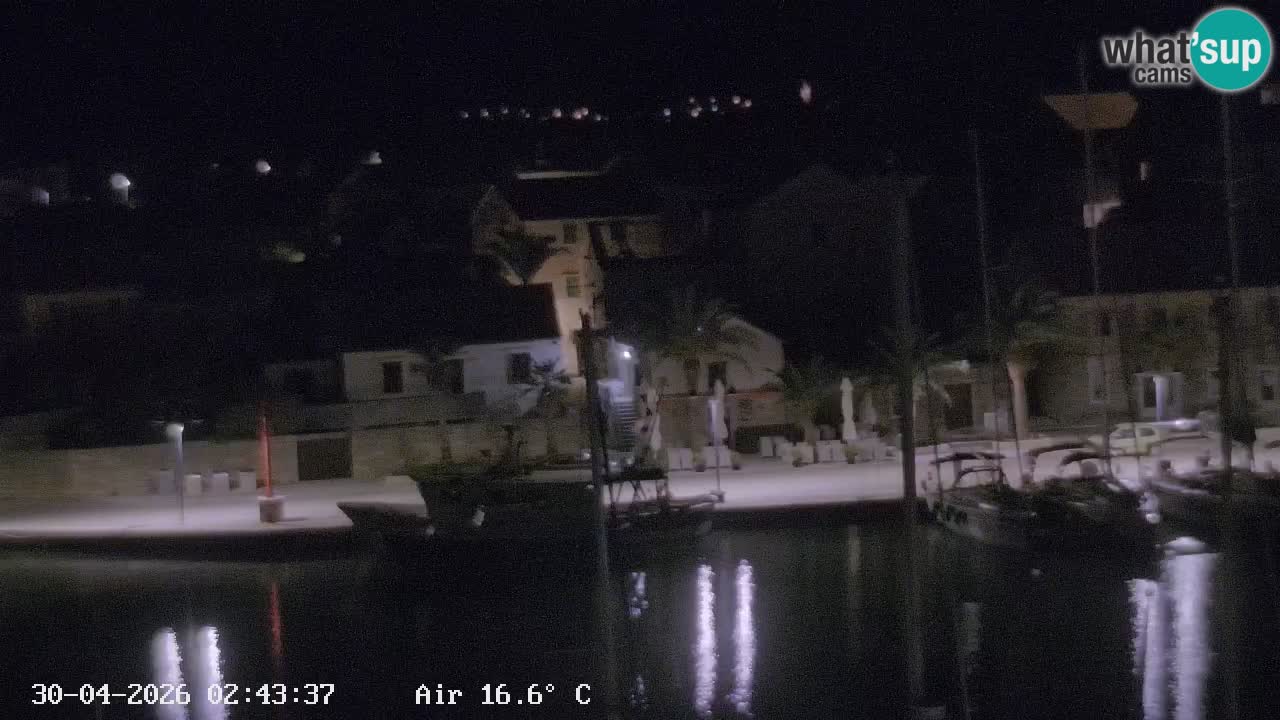 Web kamera Hvar Vrboska marina | otok Hvar | Dalmacija