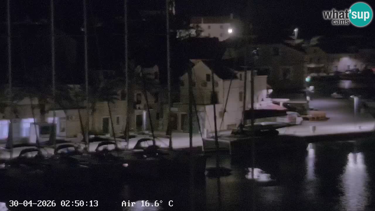 Livecam Vrboska marina | Hvar island | Dalmatia