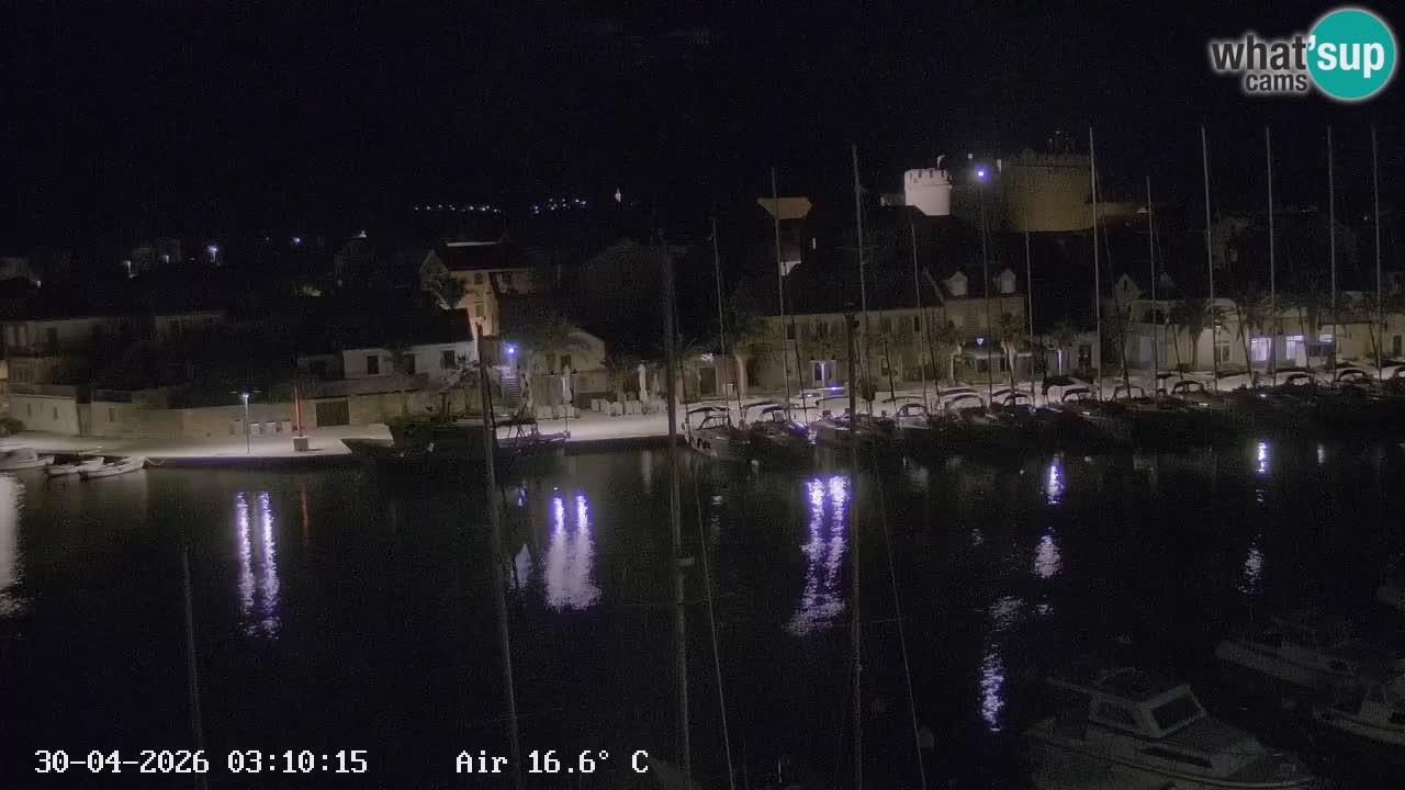 Webcam Vrboska marina | Hvar Insel | Dalmatien