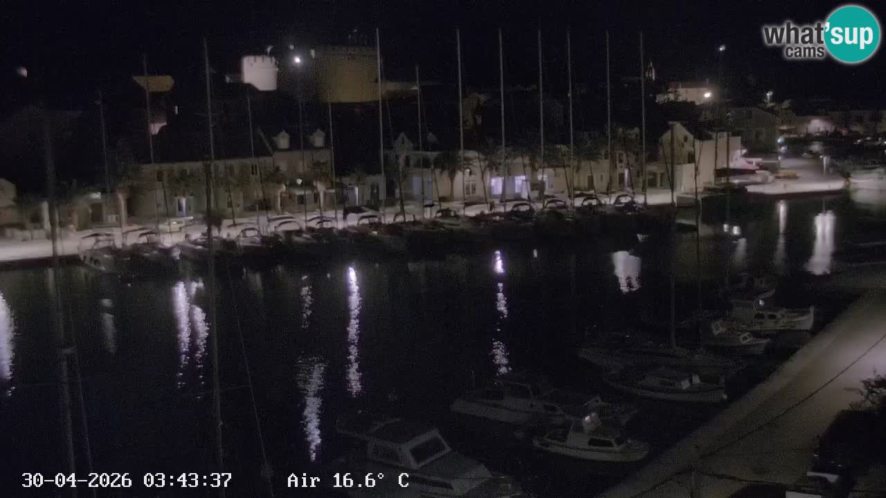 Livecam Vrboska marina | Hvar island | Dalmatia