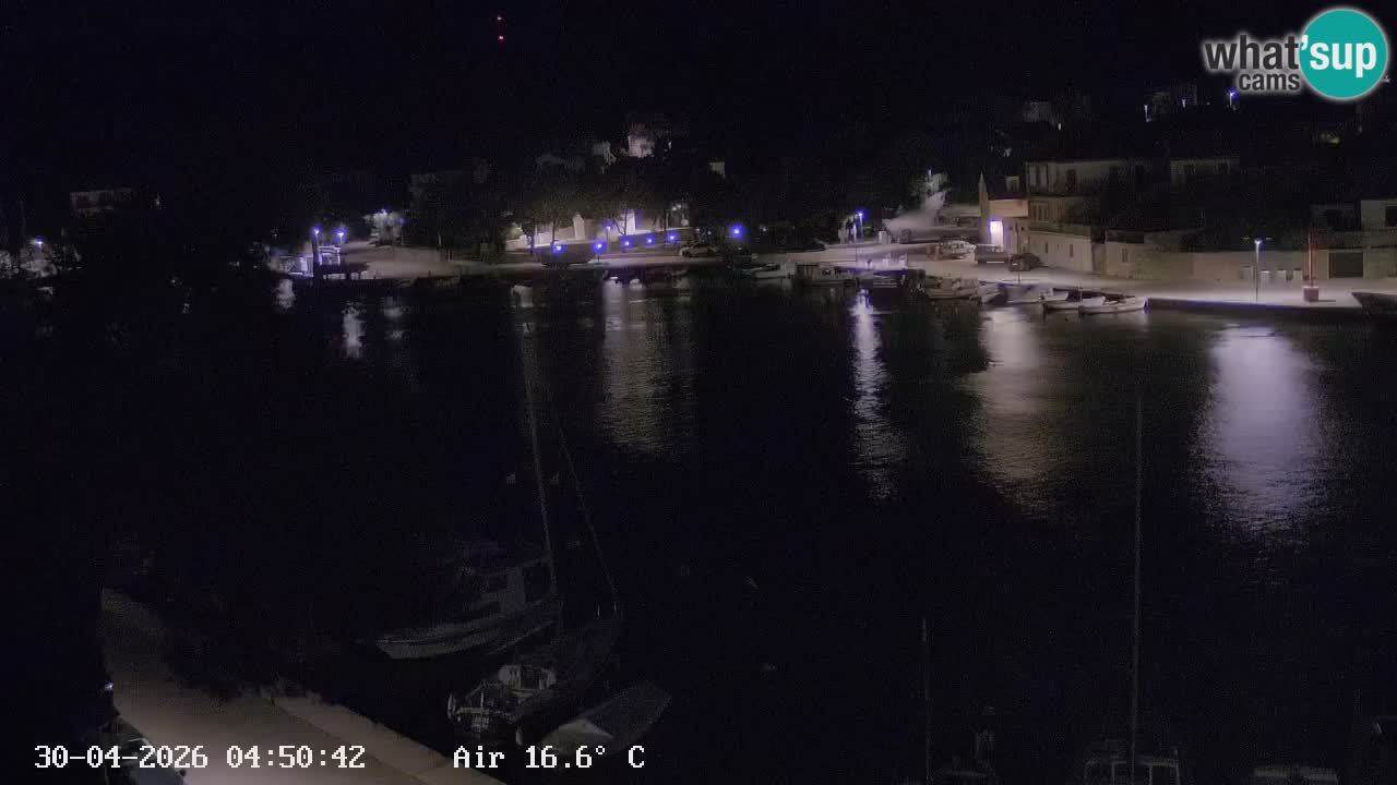 Livecam Vrboska marina | Hvar island | Dalmatia