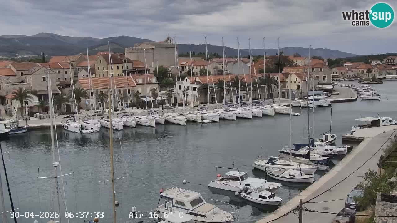 Web kamera Hvar Vrboska marina | otok Hvar | Dalmacija
