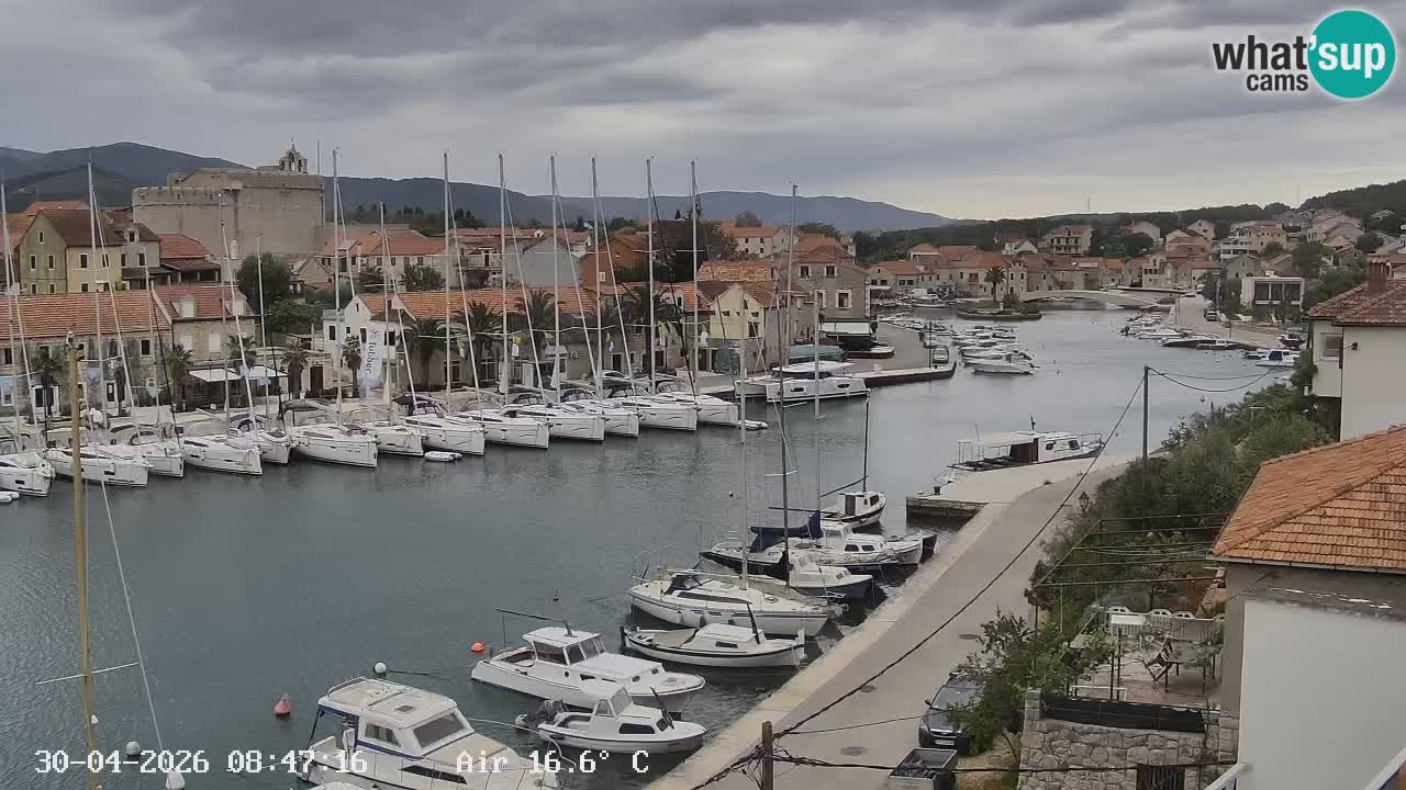 Livecam Vrboska marina | Hvar island | Dalmatia