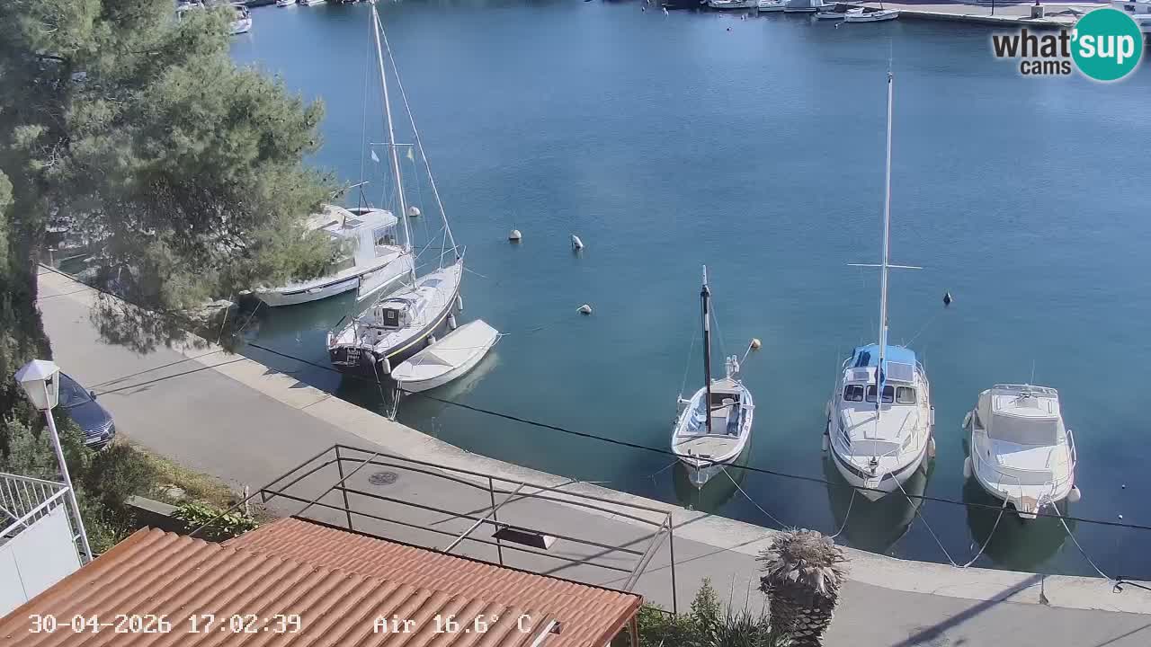 Livecam Vrboska marina | Hvar island | Dalmatia