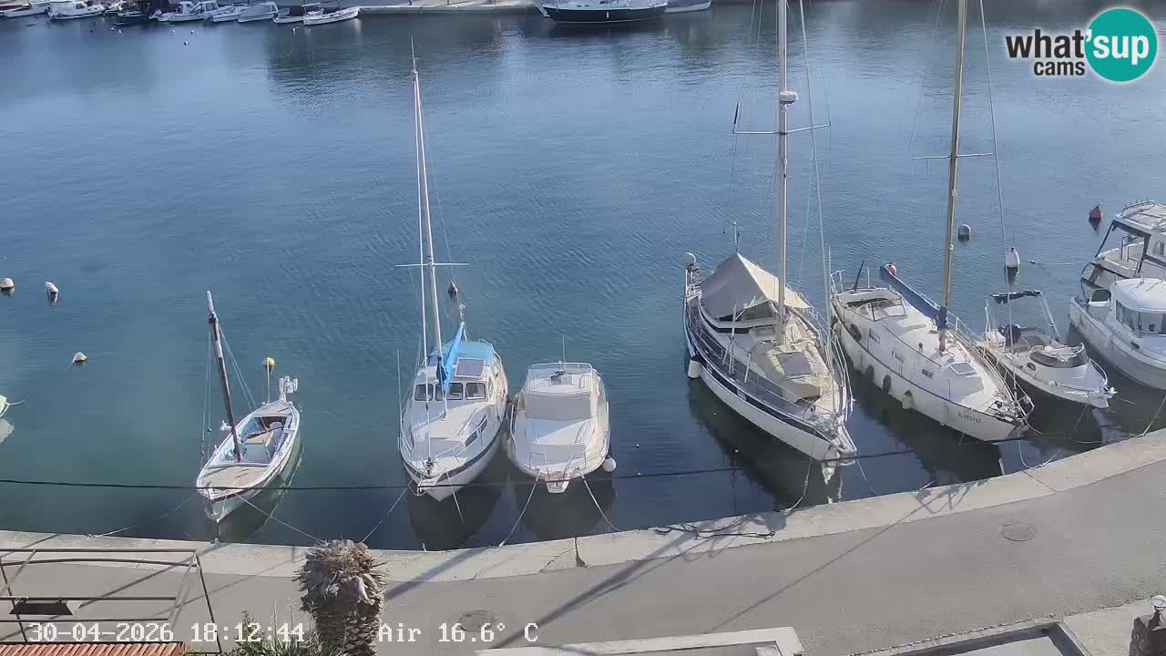 Webcam Vrboska marina | Hvar Insel | Dalmatien
