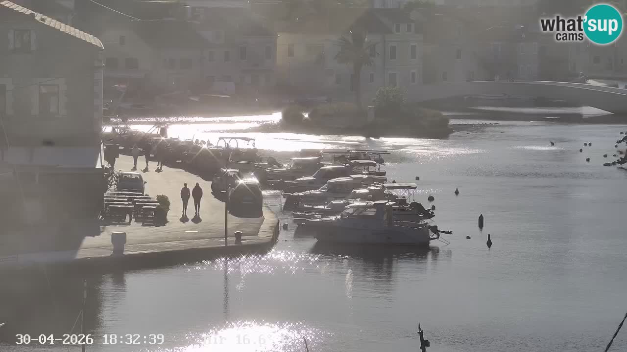 Livecam Vrboska marina | Hvar island | Dalmatia