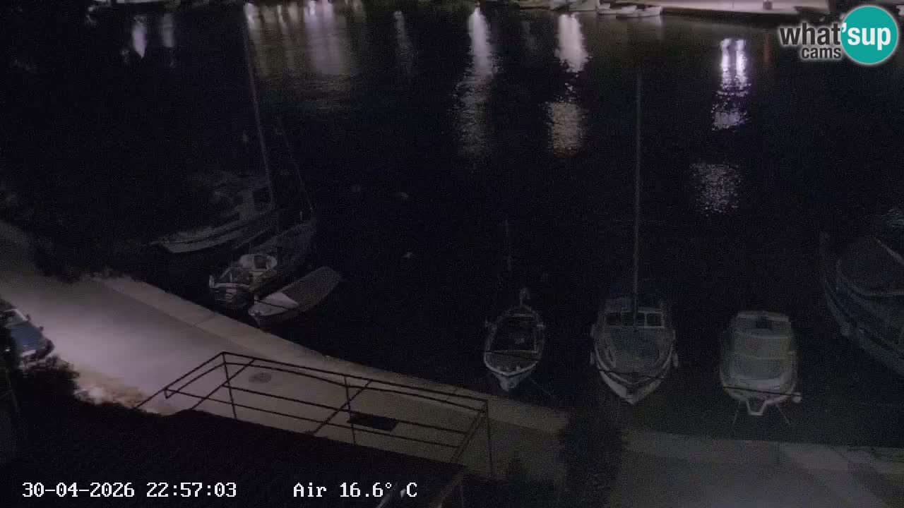 Livecam Vrboska marina | Hvar island | Dalmatia
