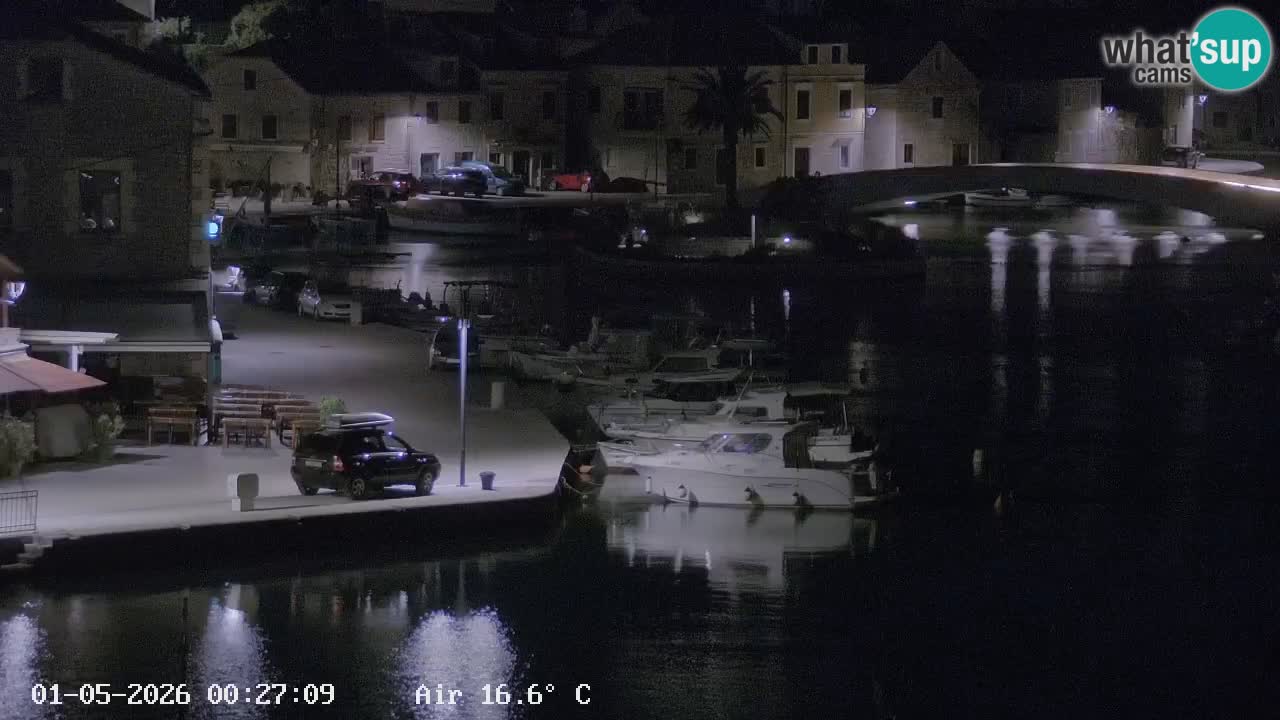Livecam Vrboska marina | Hvar island | Dalmatia