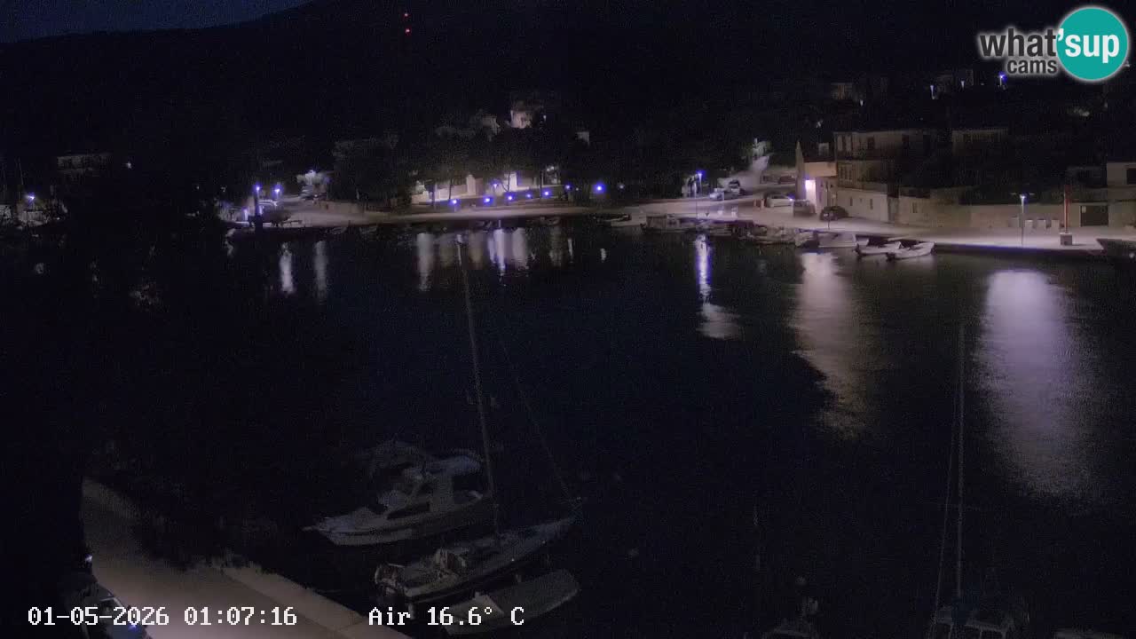 Livecam Vrboska marina | Hvar island | Dalmatia