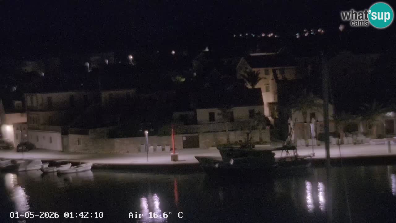 Livecam Vrboska marina | Hvar island | Dalmatia