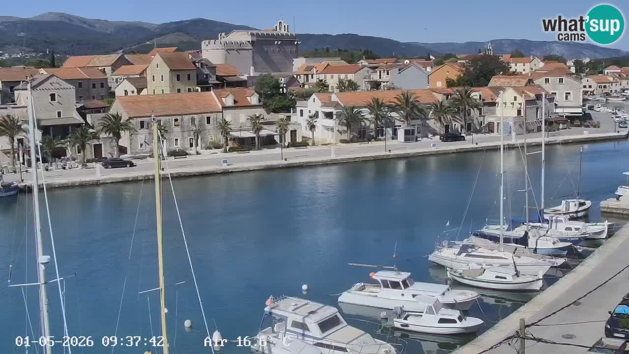 Livecam Hvar Vrboska marina | Île de Hvar | Dalmatia