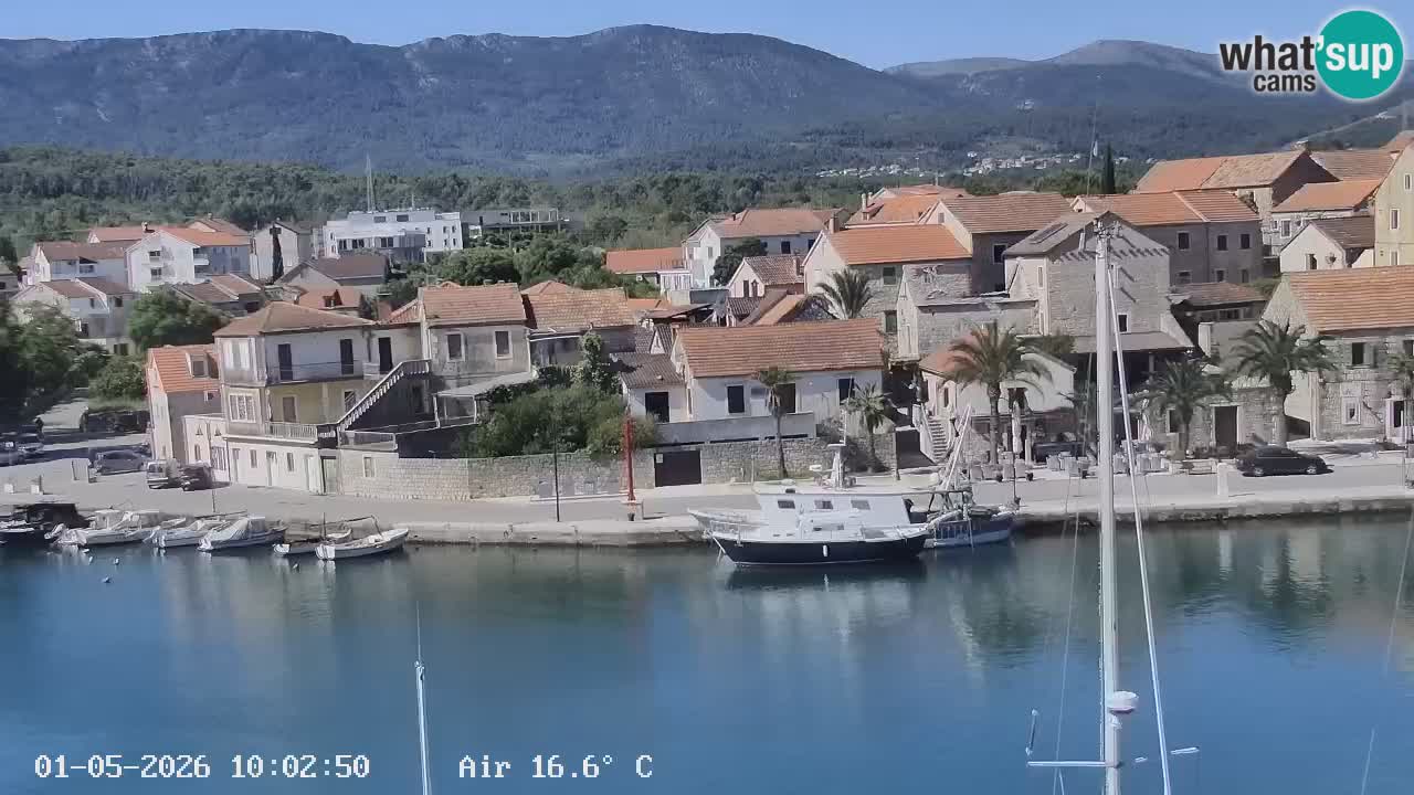 Web kamera Hvar Vrboska marina | otok Hvar | Dalmacija