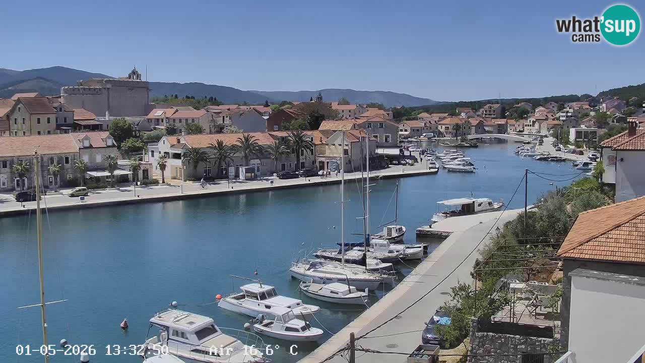 Web kamera Hvar Vrboska marina | otok Hvar | Dalmacija