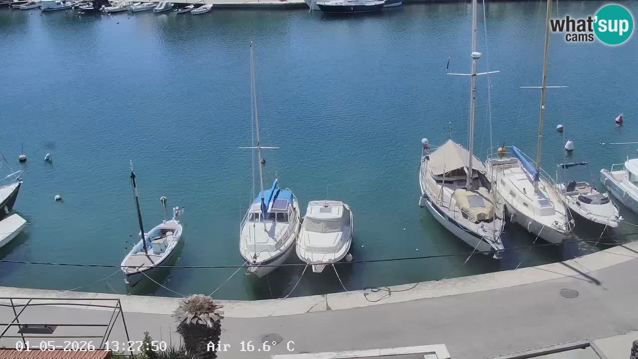 Webcam Vrboska marina | Hvar Insel | Dalmatien