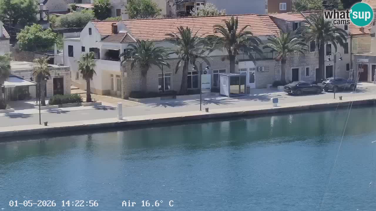 Webcam Vrboska marina | Hvar Insel | Dalmatien