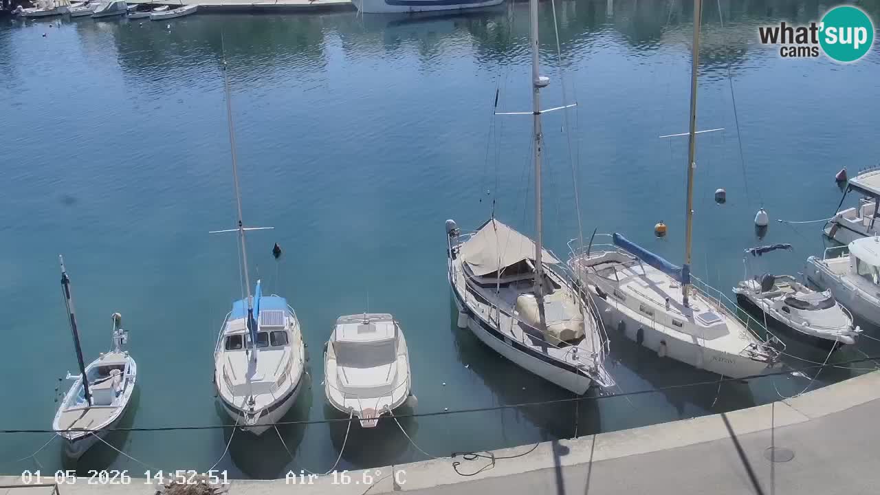 Livecam Hvar Vrboska marina | Île de Hvar | Dalmatia