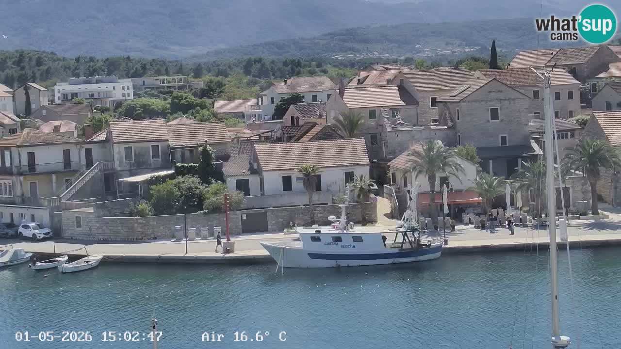 Web kamera Hvar Vrboska marina | otok Hvar | Dalmacija