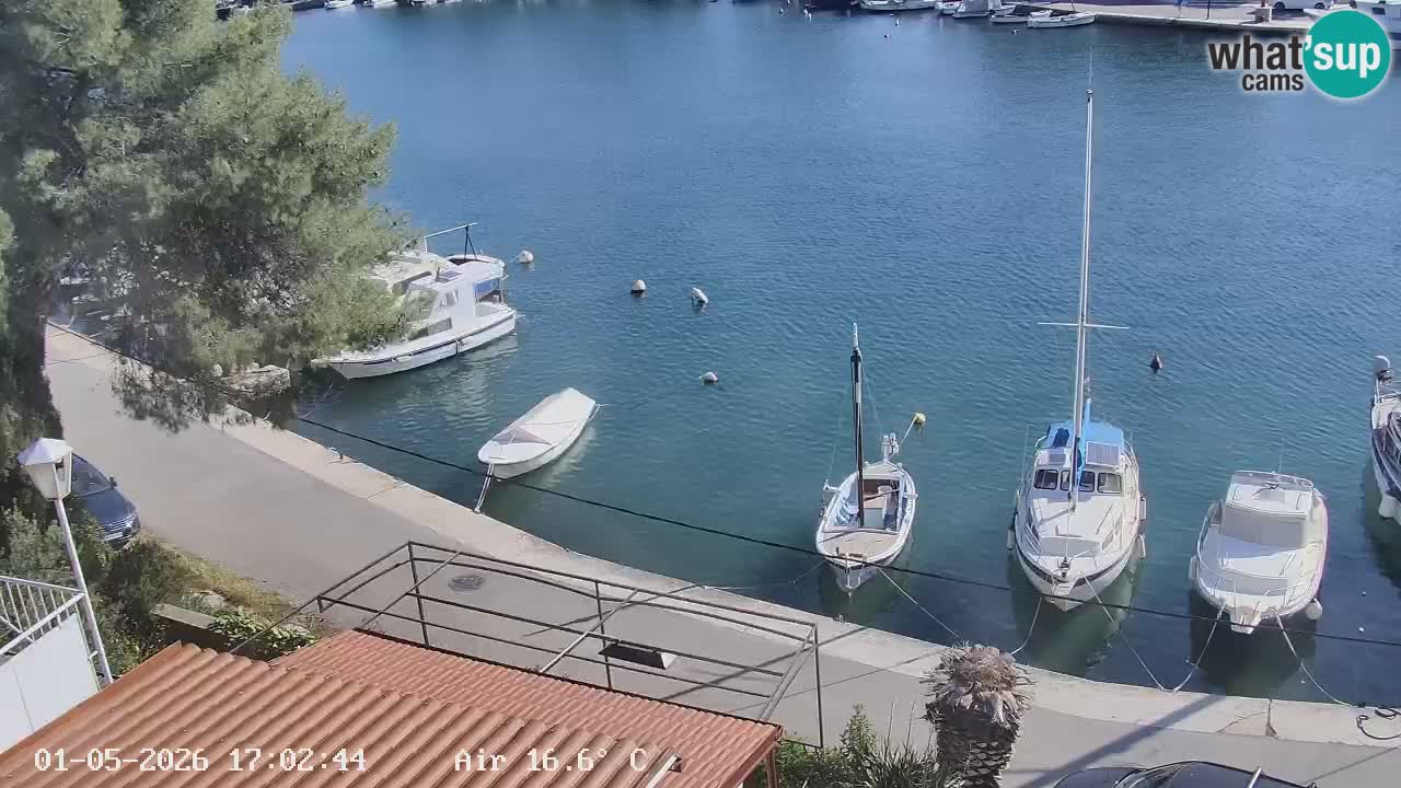 Livecam Vrboska marina | Hvar island | Dalmatia