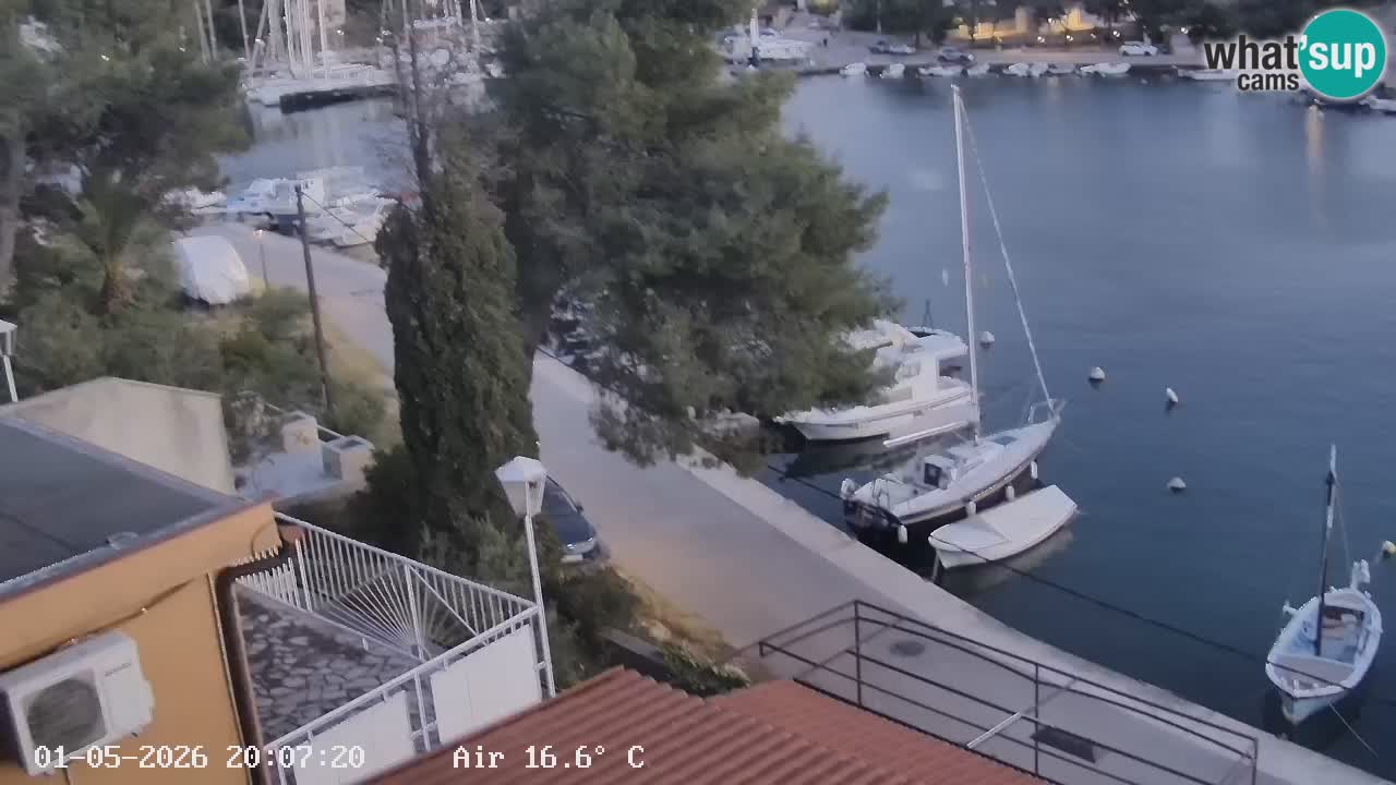 Web kamera Hvar Vrboska marina | otok Hvar | Dalmacija