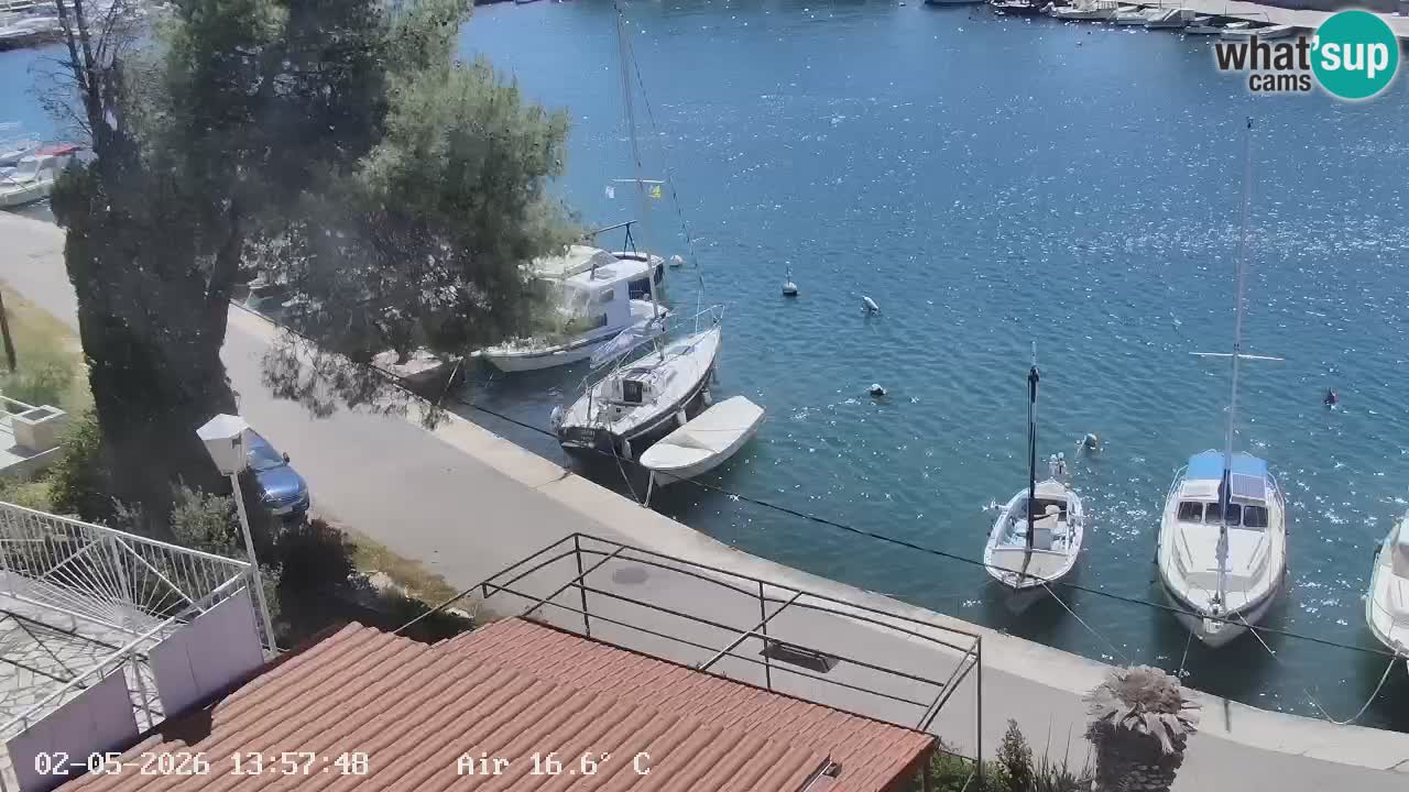 Webcam Hvar Vrboska marina | Dalmazia