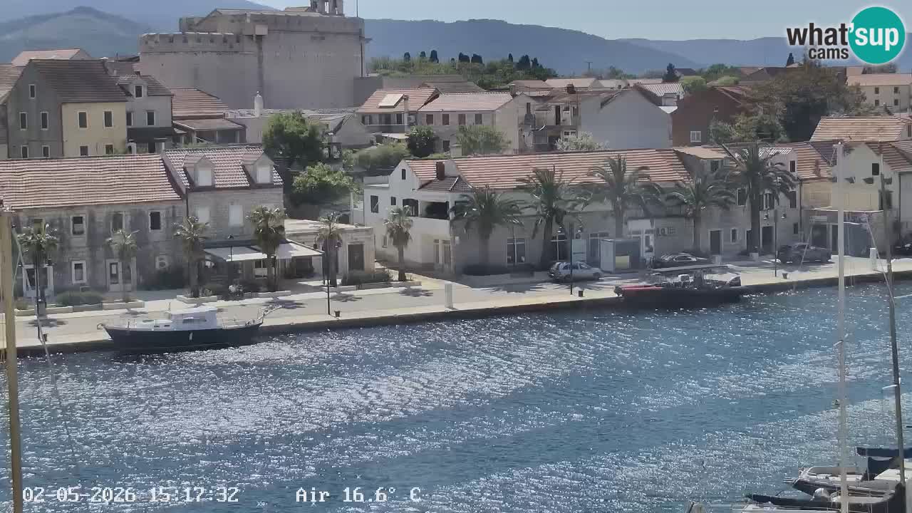 Livecam Hvar Vrboska marina | Île de Hvar | Dalmatia
