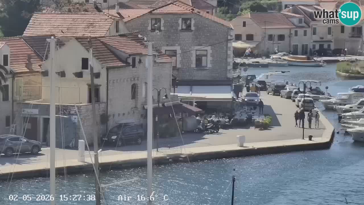 Livecam Vrboska marina | Hvar island | Dalmatia
