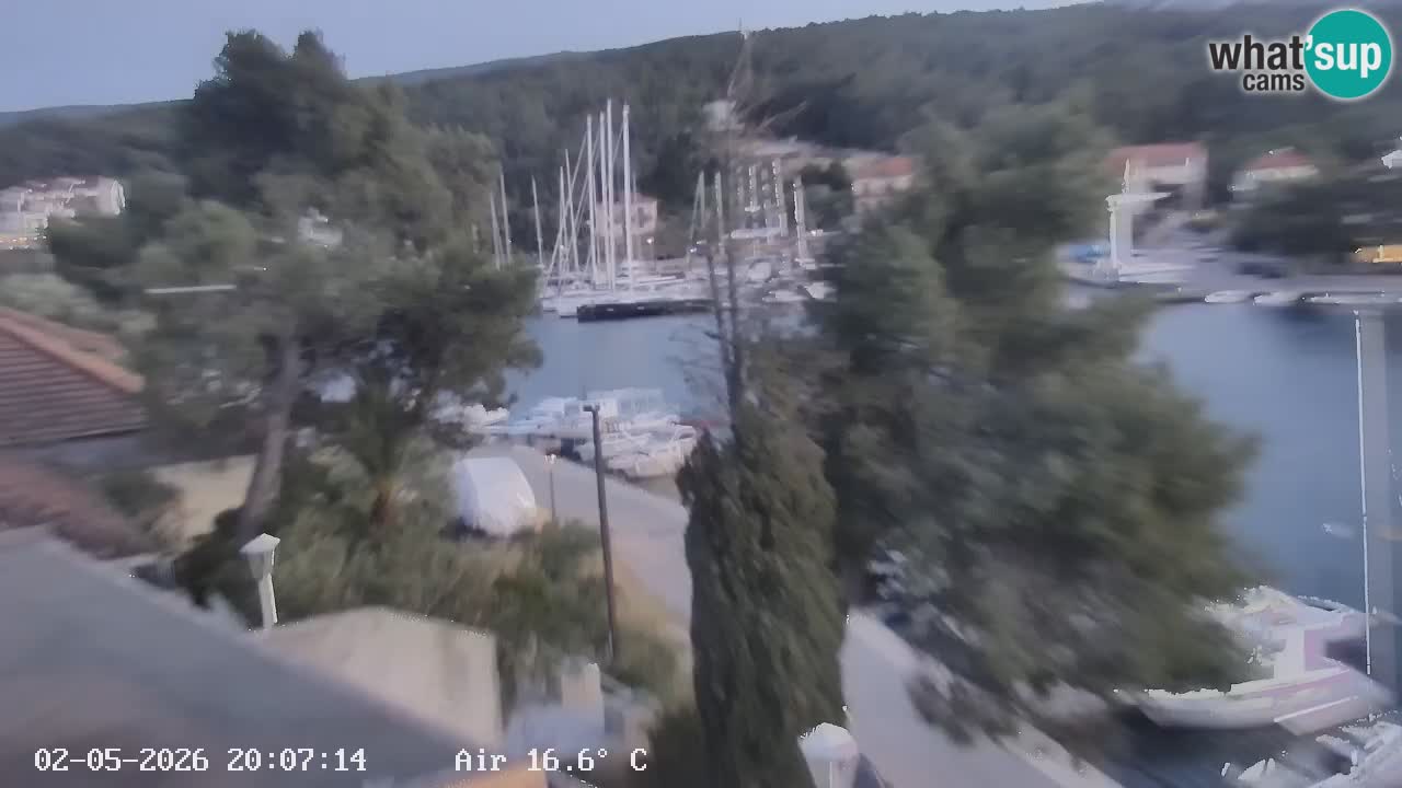 Livecam Vrboska marina | Hvar island | Dalmatia