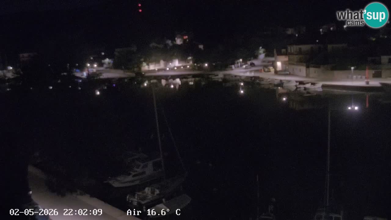 Livecam Vrboska marina | Hvar island | Dalmatia