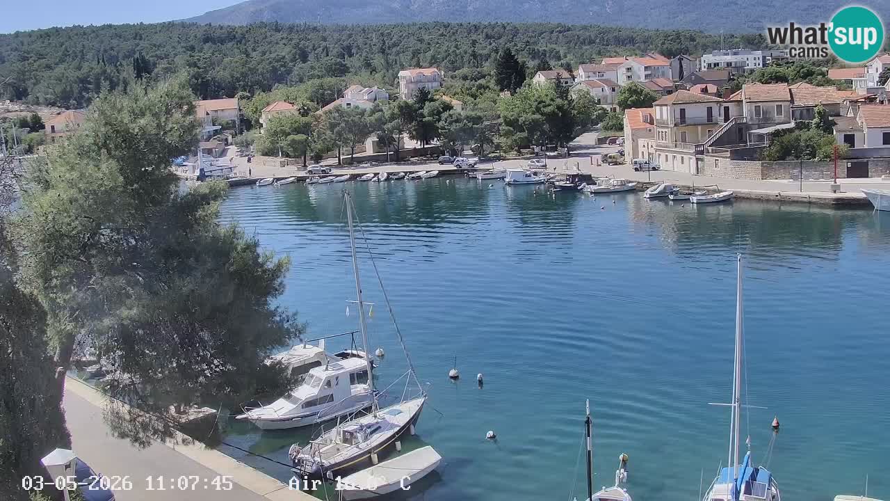 Web kamera Hvar Vrboska marina | otok Hvar | Dalmacija
