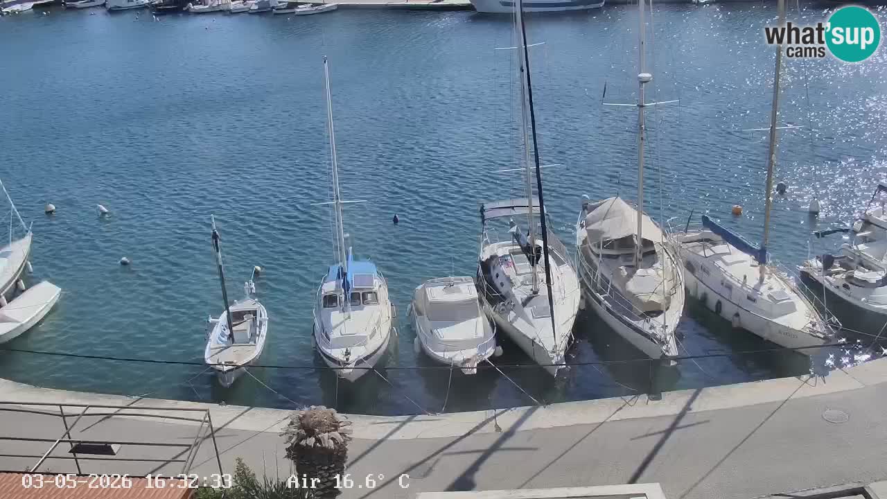 Webcam Vrboska marina | Hvar Insel | Dalmatien