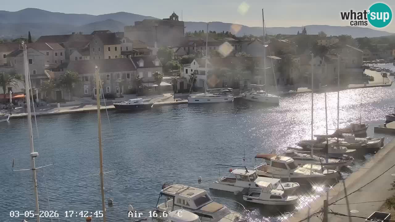 Livecam Vrboska marina | Hvar island | Dalmatia