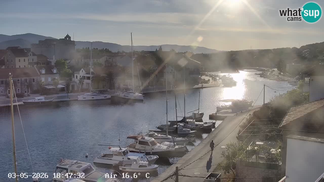 Livecam Vrboska marina | Hvar island | Dalmatia
