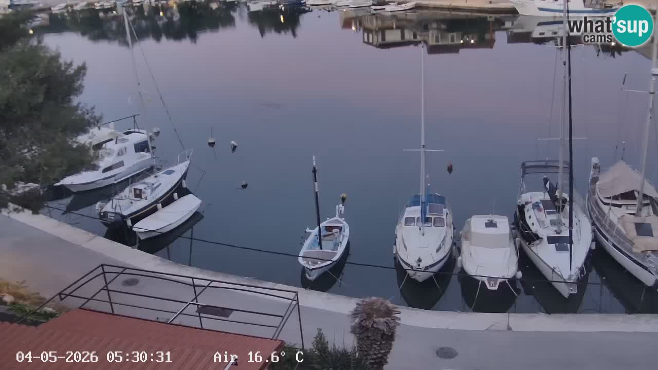 Webcam Vrboska marina | Hvar Insel | Dalmatien