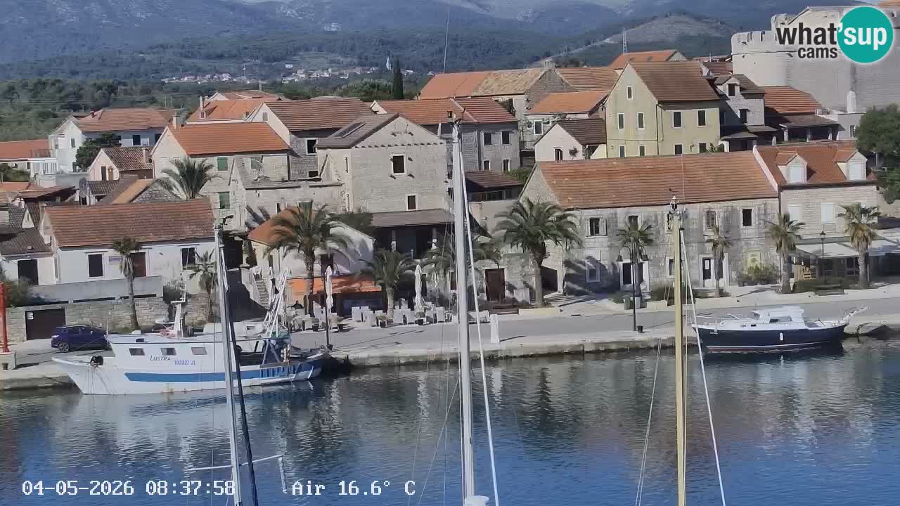 Web kamera Hvar Vrboska marina | otok Hvar | Dalmacija