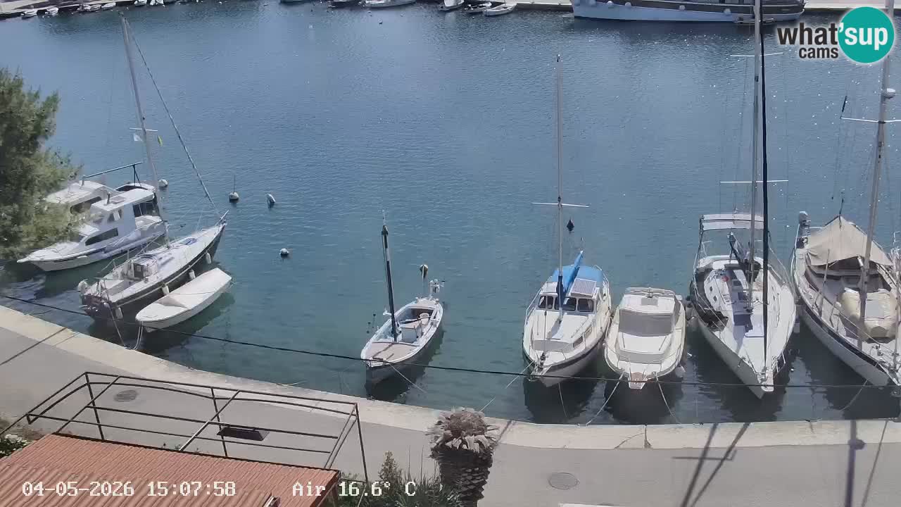 Livecam Hvar Vrboska marina | Île de Hvar | Dalmatia
