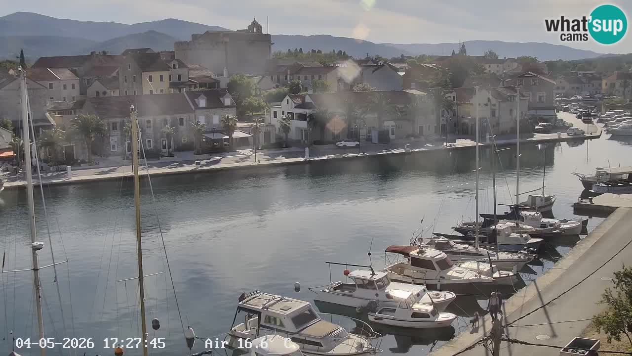 Webcam Vrboska marina | Hvar Insel | Dalmatien