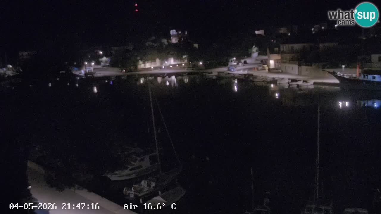 Livecam Vrboska marina | Hvar island | Dalmatia