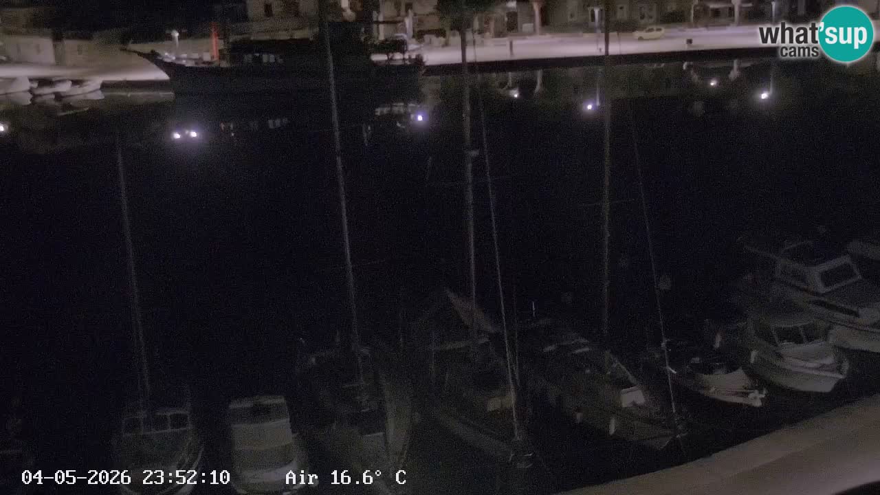 Livecam Vrboska marina | Hvar island | Dalmatia