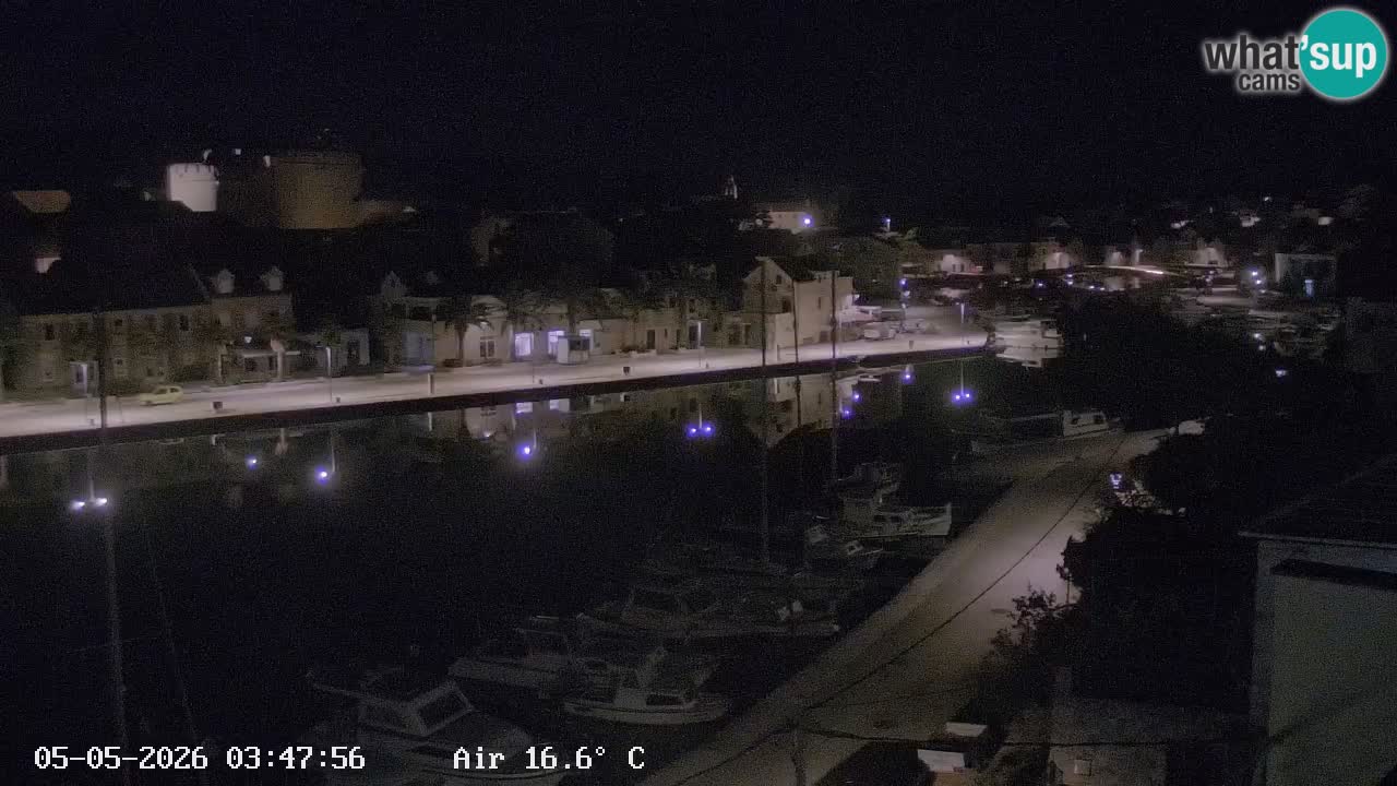 Livecam Hvar Vrboska marina | Île de Hvar | Dalmatia