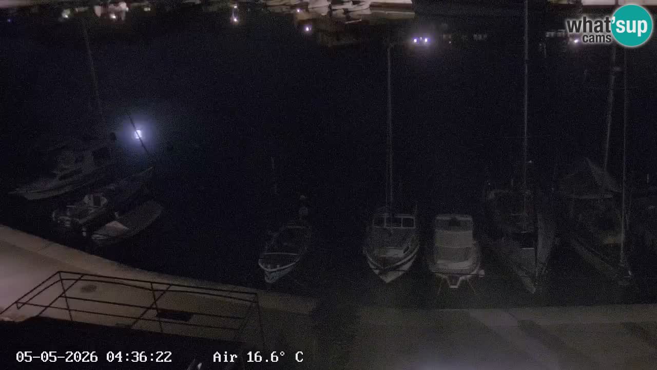 Livecam Hvar Vrboska marina | Île de Hvar | Dalmatia