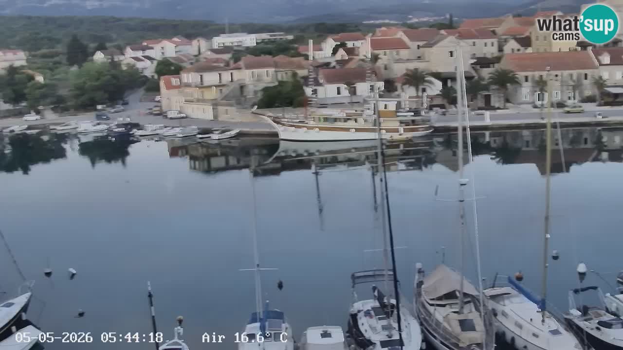 Livecam Vrboska marina | Hvar island | Dalmatia