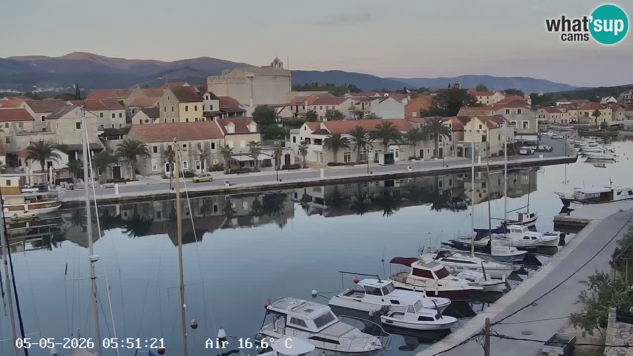 Livecam Hvar Vrboska marina | Île de Hvar | Dalmatia