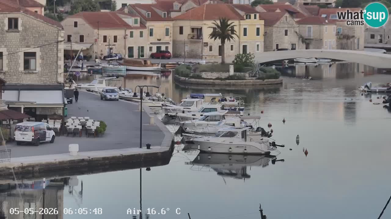 Livecam Hvar Vrboska marina | Île de Hvar | Dalmatia