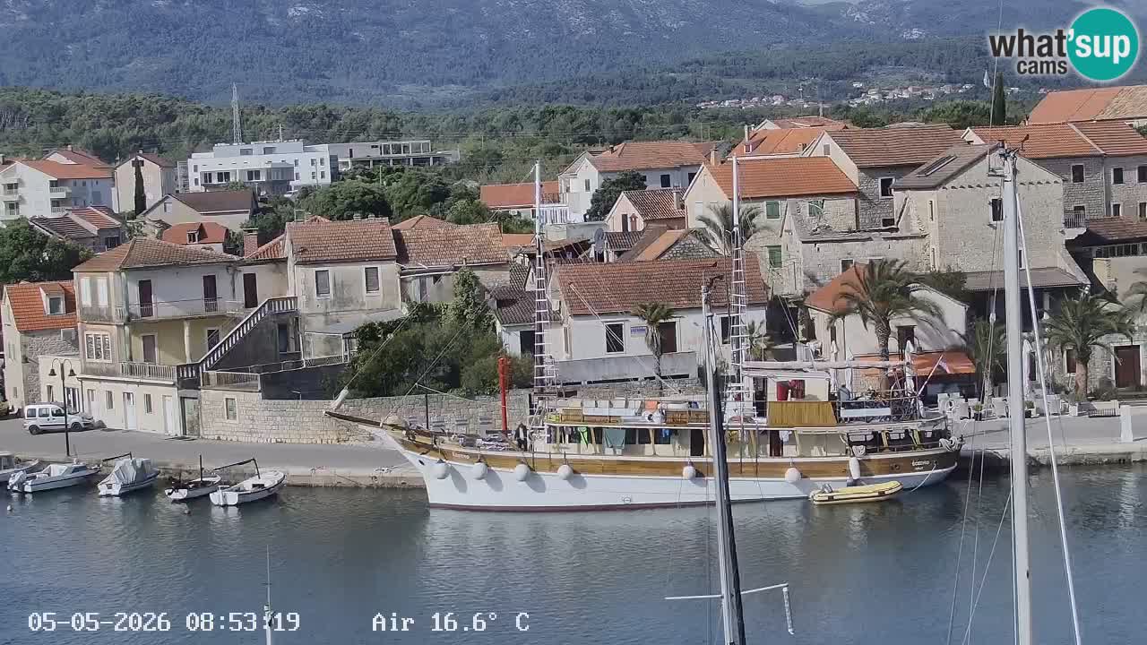 Web kamera Hvar Vrboska marina | otok Hvar | Dalmacija