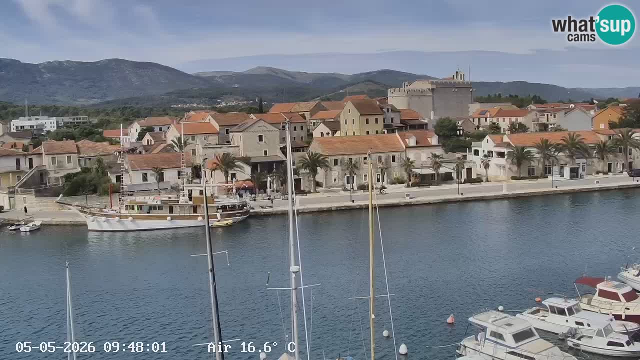 Web kamera Hvar Vrboska marina | otok Hvar | Dalmacija