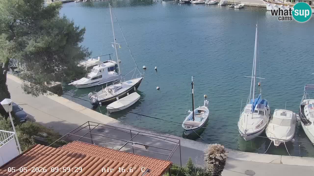 Webcam Vrboska marina | Hvar Insel | Dalmatien